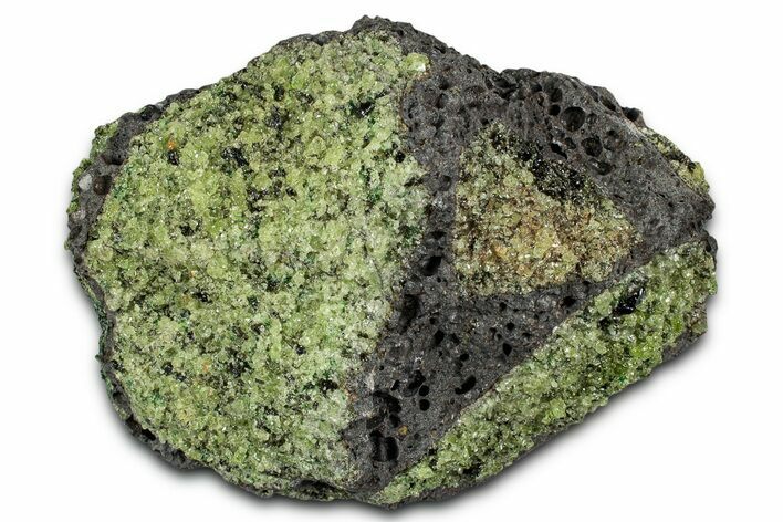 Peridot Crystals in Basalt - Arizona #355068